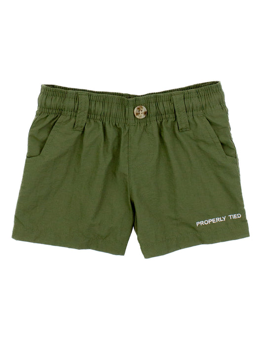 Properly Tied Olive Mallard Short