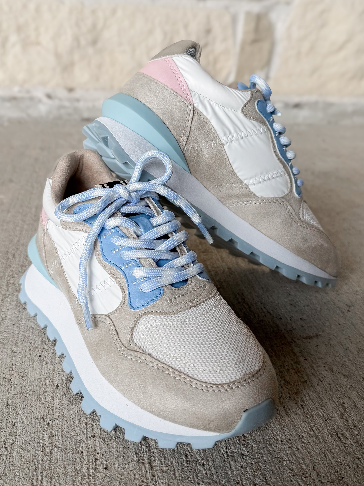 Shu Shop Phoebe Baby Blue Sneaker