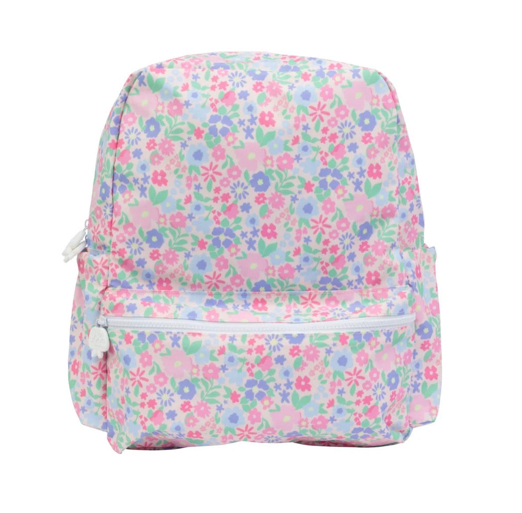 Apple Of My Isla Large Disty Floral Backpack