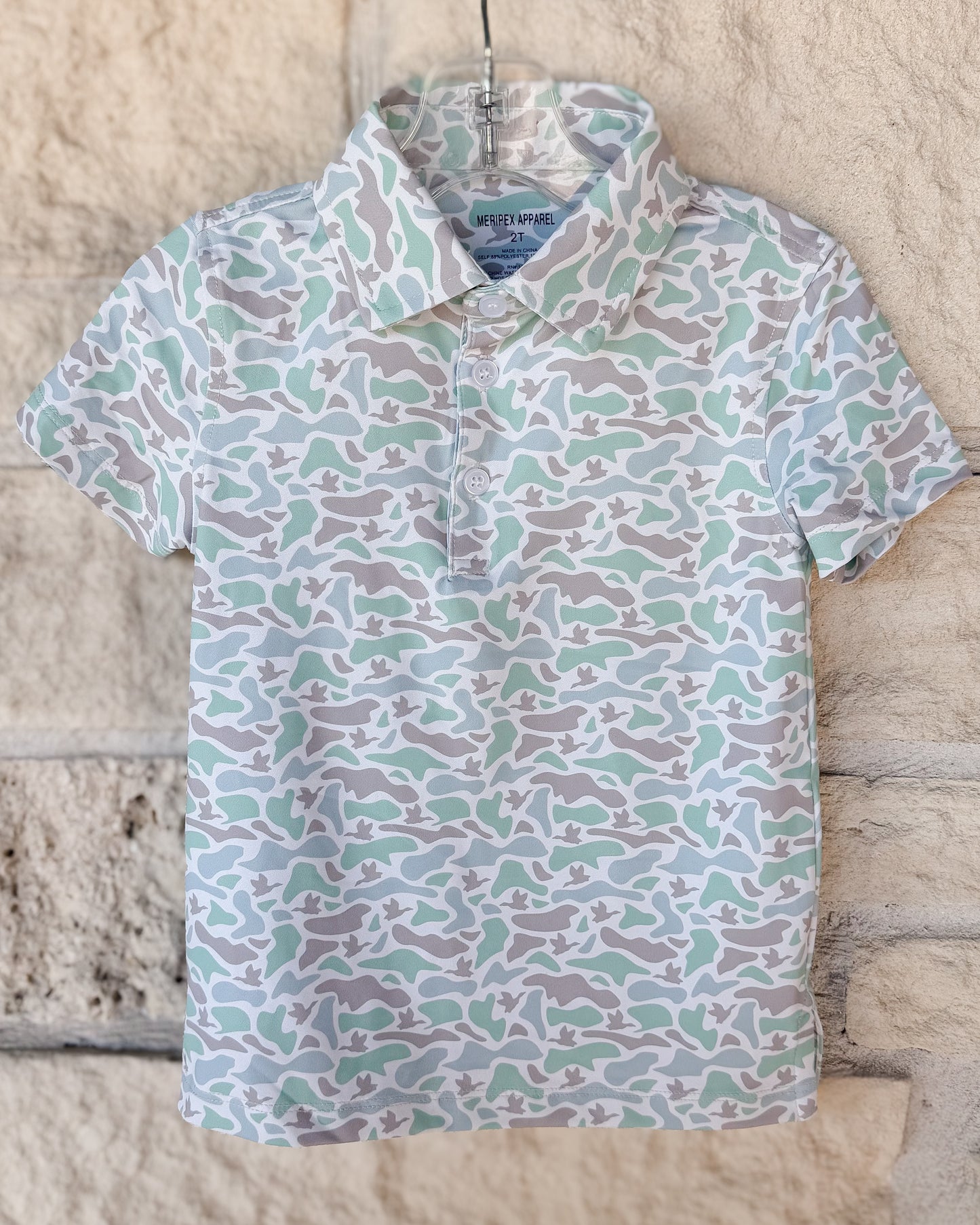 Meripex Marsh Camo Performance Polo