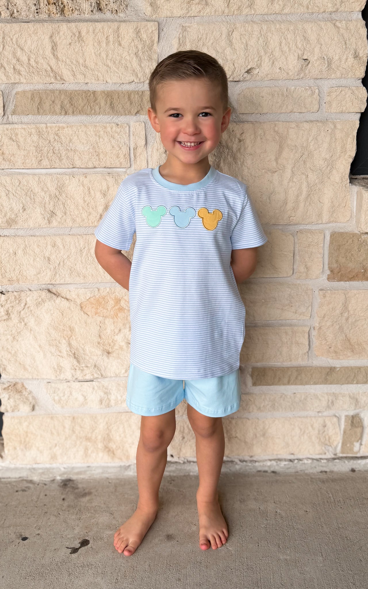 Trotter Street Cheerful Ears Short Set