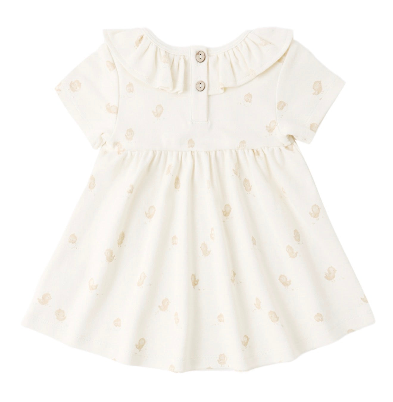 Quincy Mae Ruffle Collar Chicks Dress