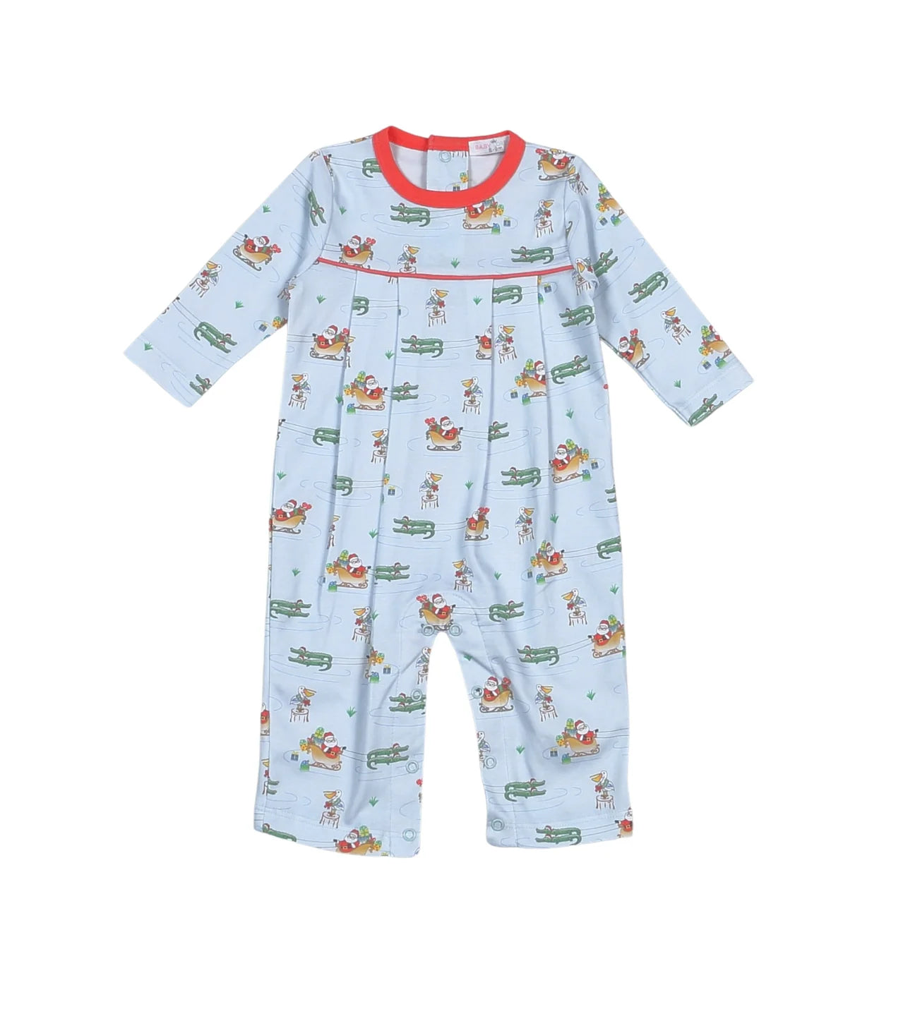 Baby Loren Cajun Christmas Boy Romper