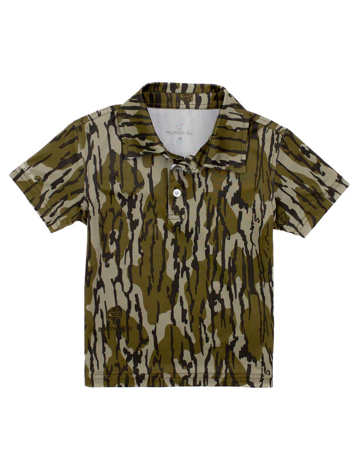 Properly Tied Mossy Oak Bottomland Polo