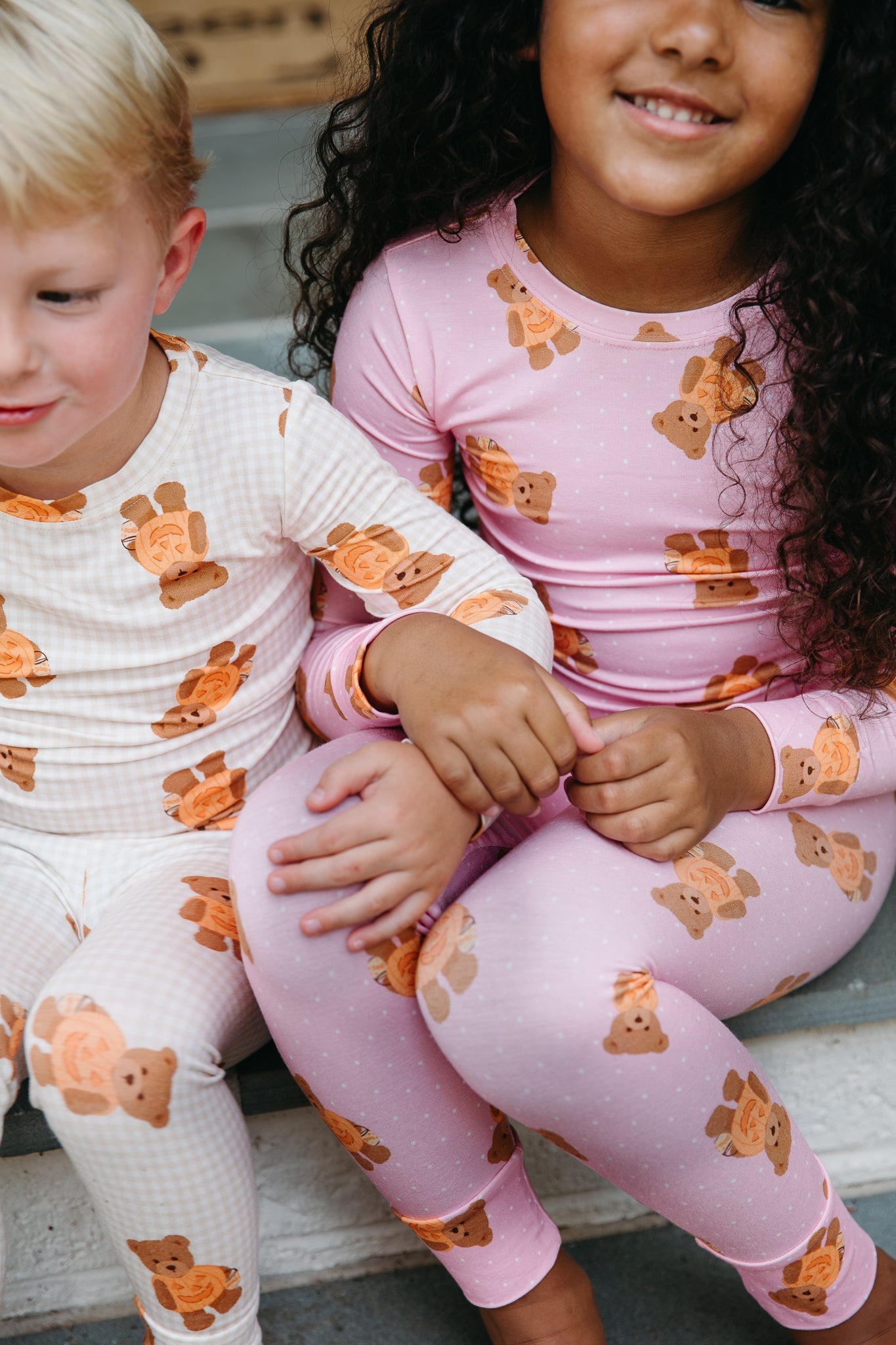 IMJ Polka Dot Little Boo Bear 2pc Set