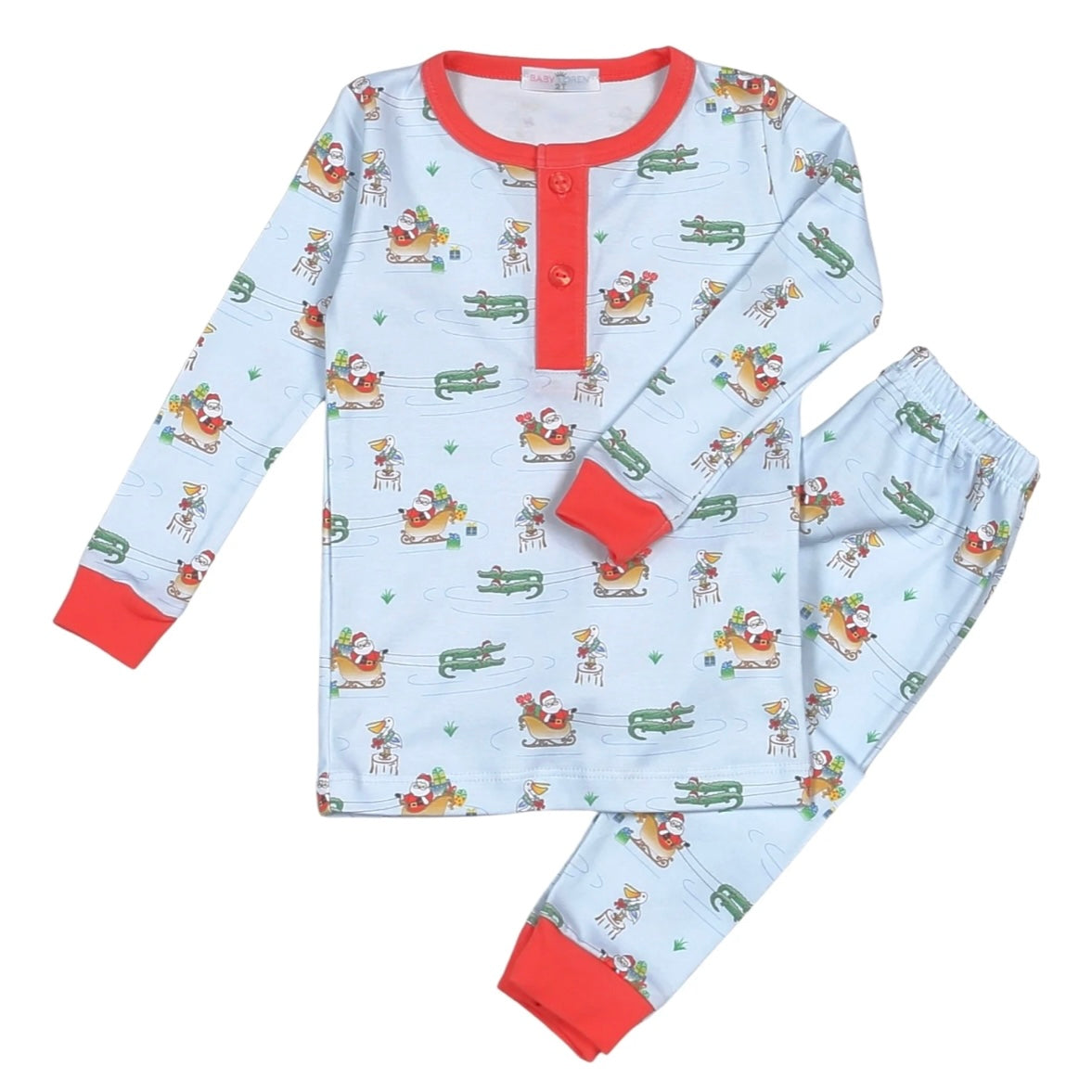 Baby Loren Cajun Christmas Loungewear Set