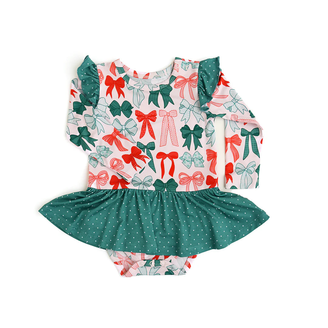 Gigi & Max Belle Bows Bodysuit Dress
