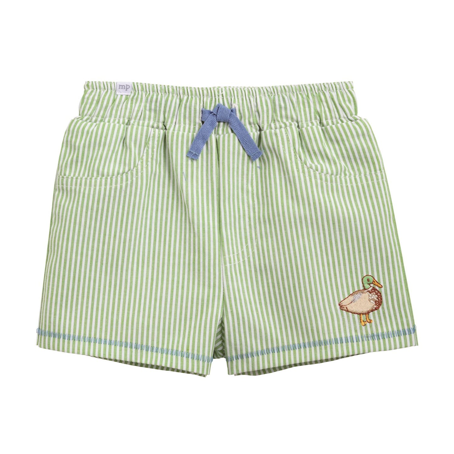 Mud Pie Mallard Embroidered Swim Trunk