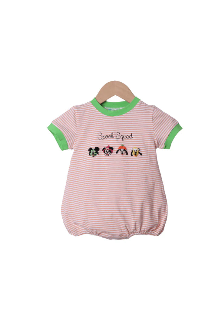 Smocked Flamingo Spook Squad Bubble