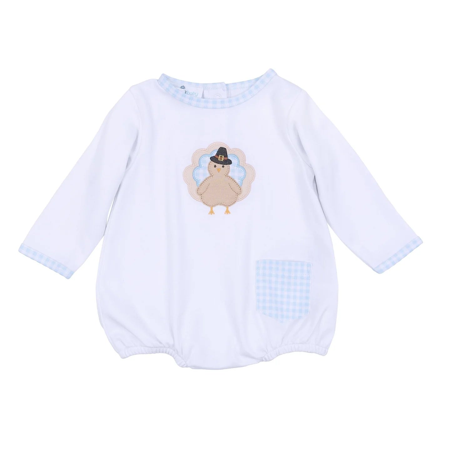 Magnolia Baby Pilgrim Pals Appliqué Bubble