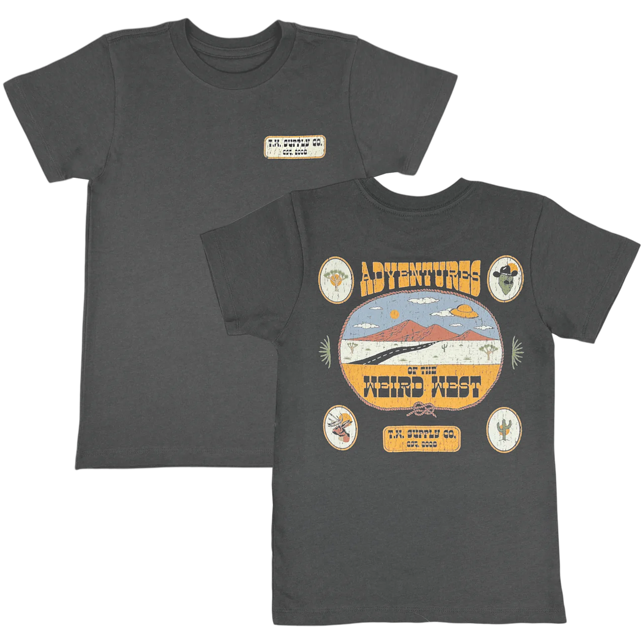 Tiny Whales Weird West Tee