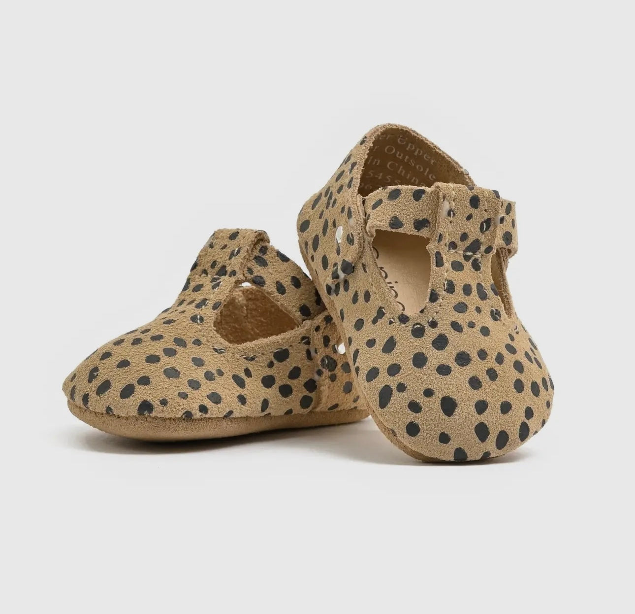 Piper and Finn Leopard Mary Jane Baby