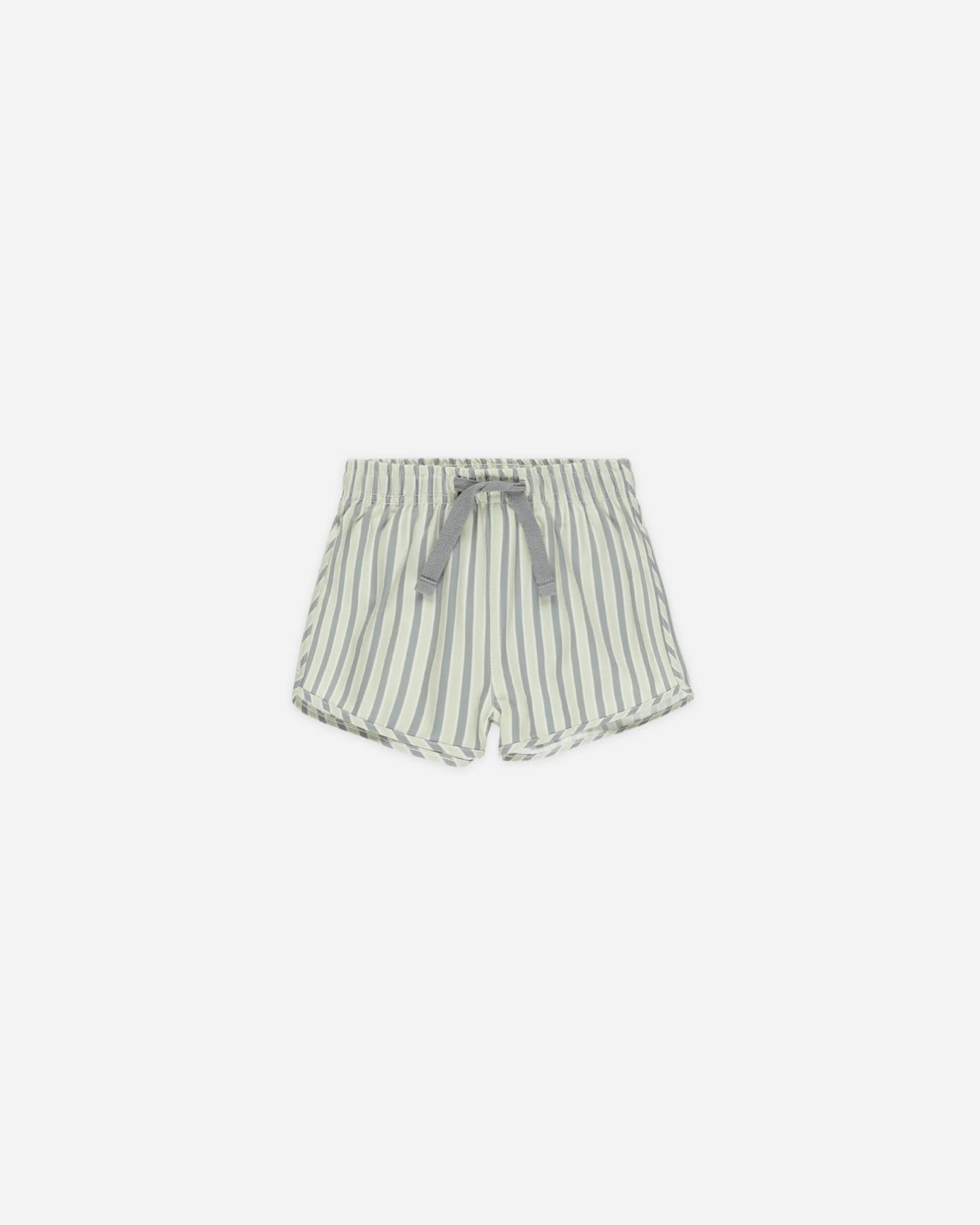 Quincy Mae Blue Stripe Swim Short