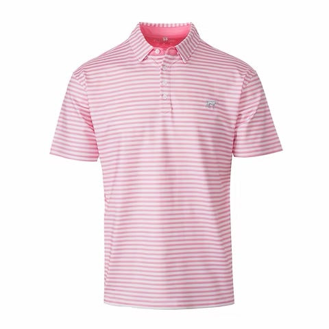 Fieldstone Pink Clubhouse Polo