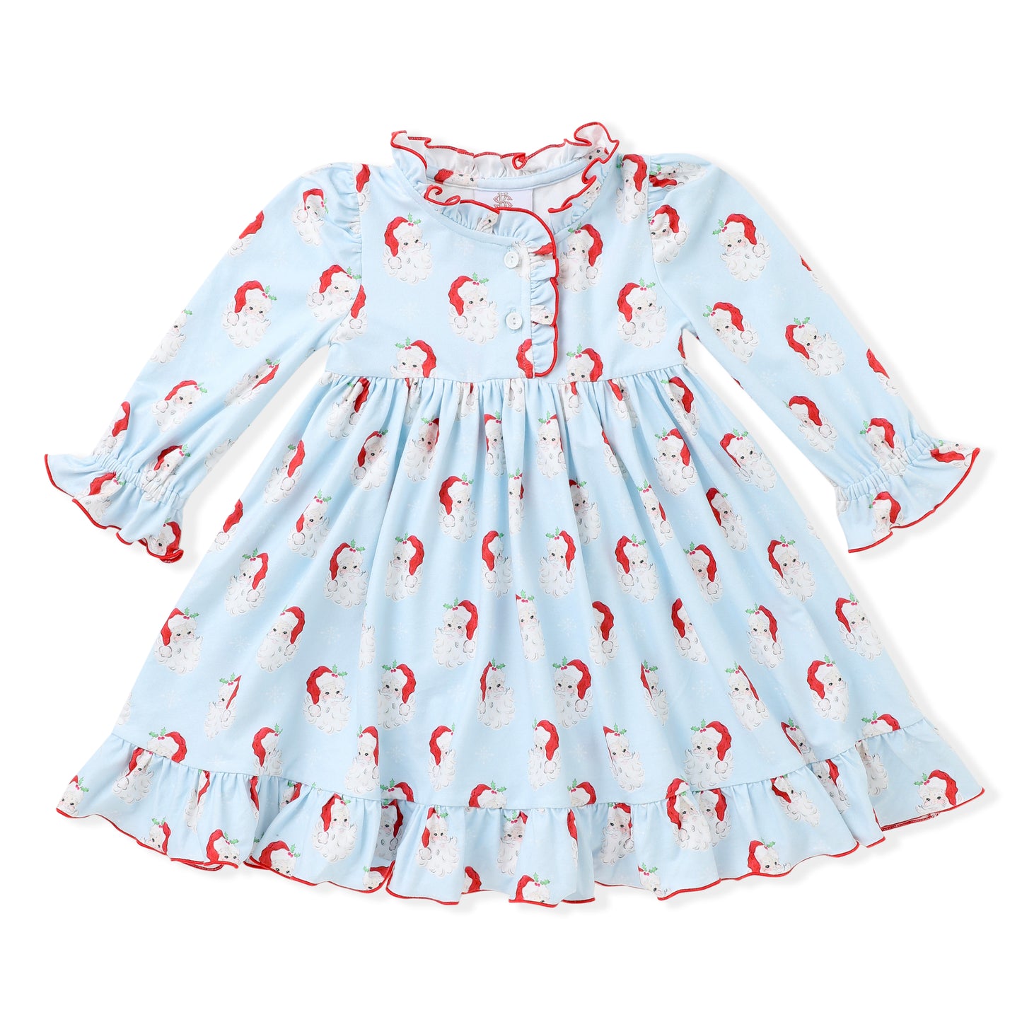 Swoon Baby Blue Vintage Santa Gown