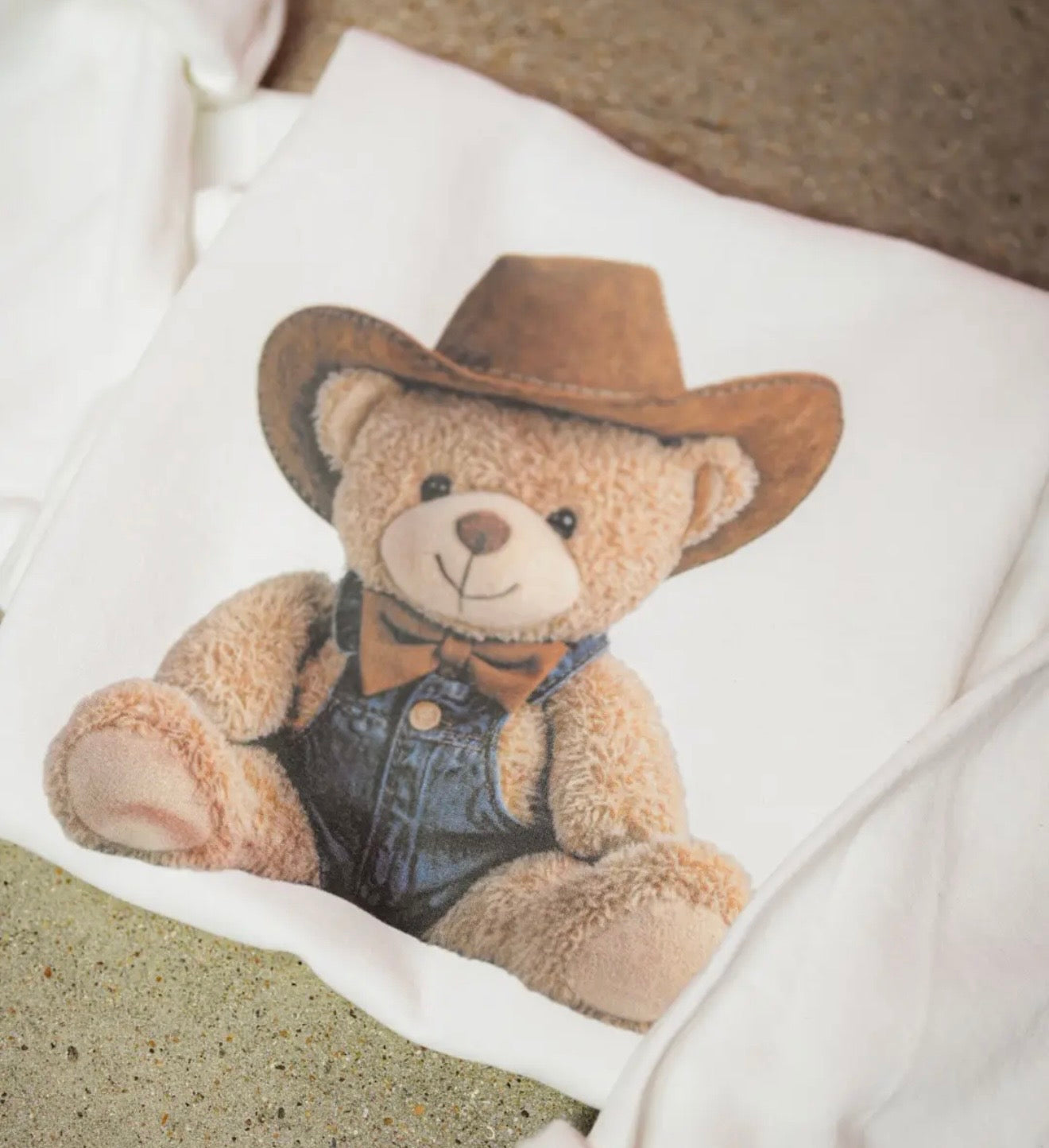 Cowboy Teddy Tee