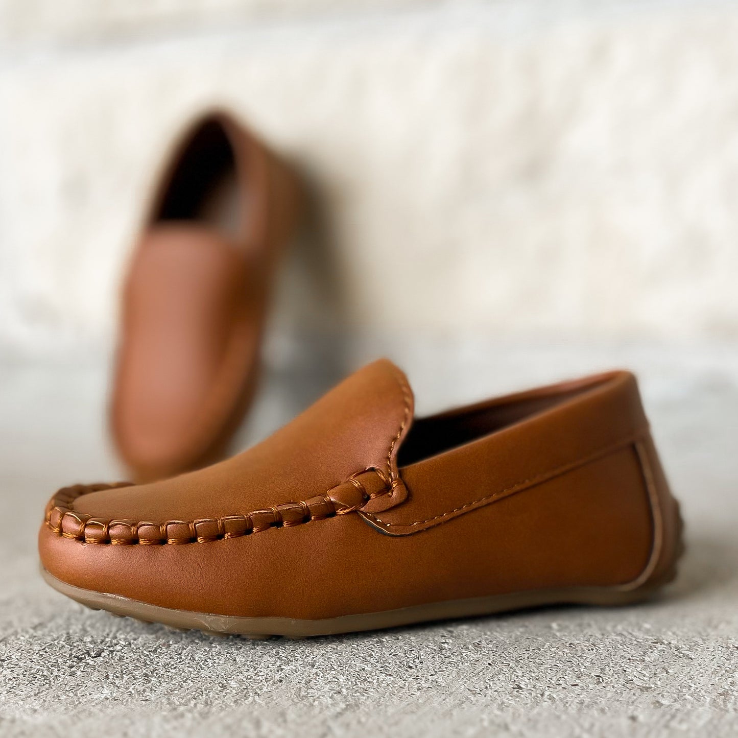 Strauss + Ramm Tan Loafer