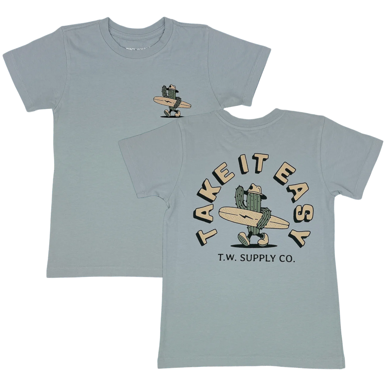 Tiny Whales Take it Easy Tee