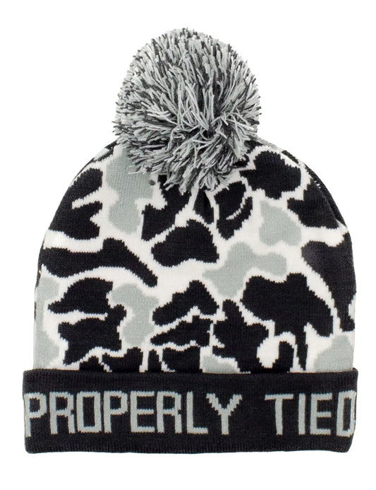 Properly Tied Breck Polar Camo Beanie