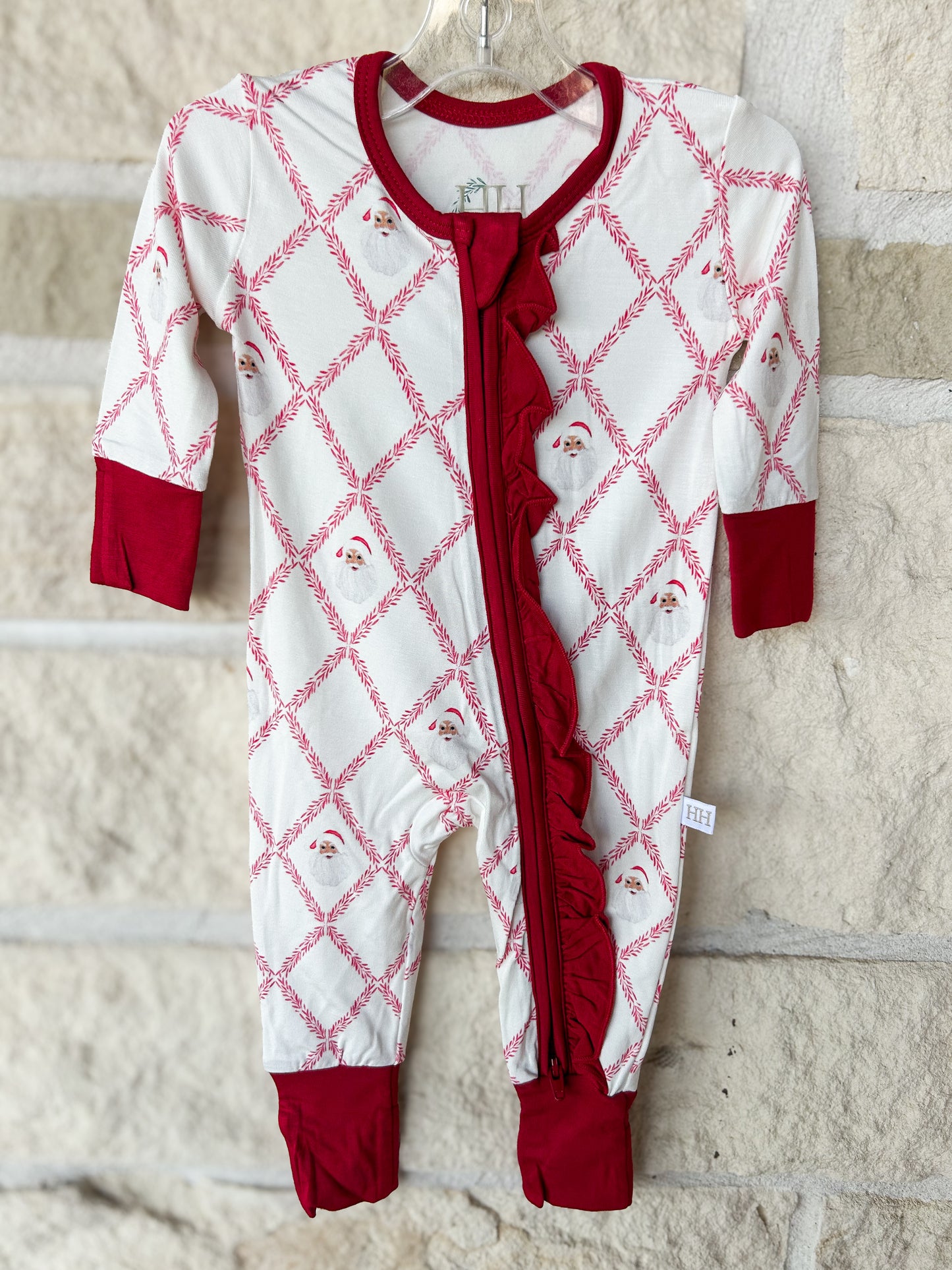 Hamner Hill Santa Trellis Playsuit