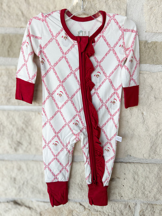 Hamner Hill Santa Trellis Playsuit