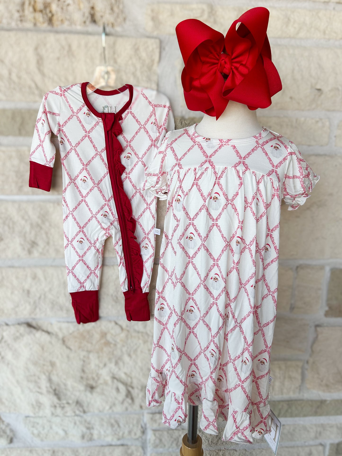 Hamner Hill Santa Trellis Playsuit