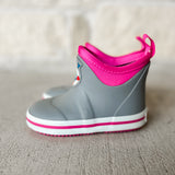 Buoy Boots - Grey/Pink