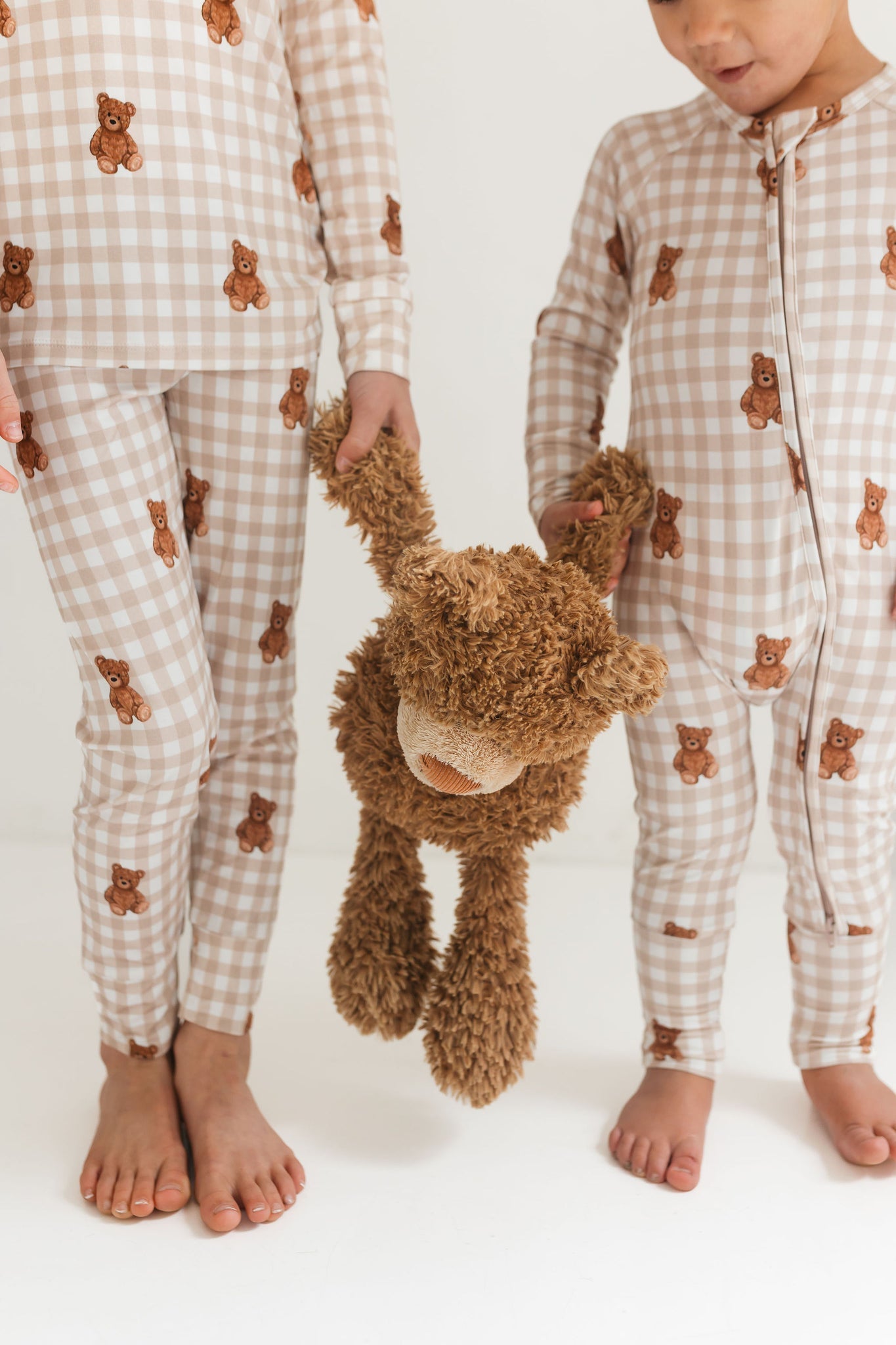 IMJ Teddy Gingham 2pc Set