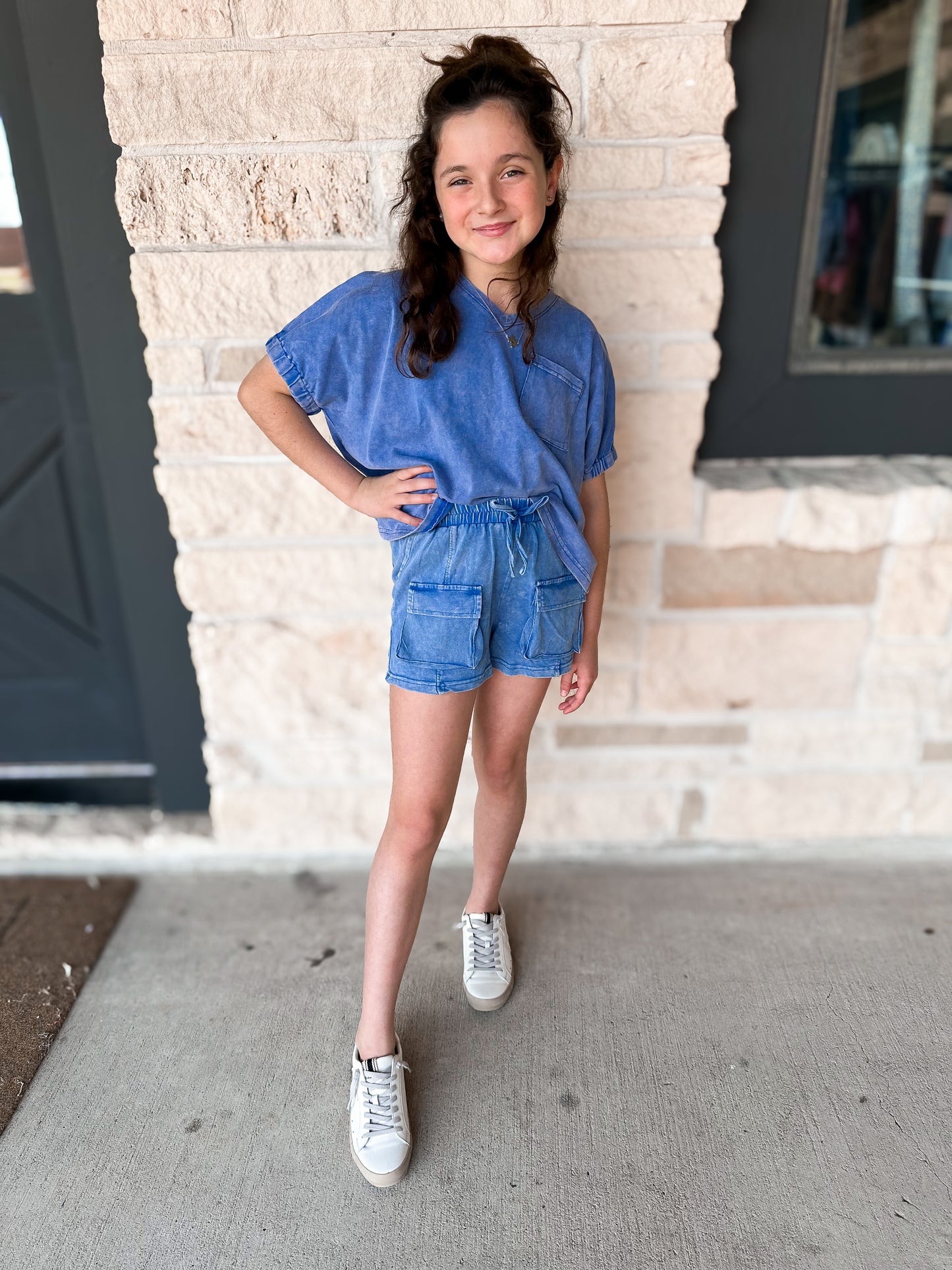 Hayden LA Blue Cargo Short