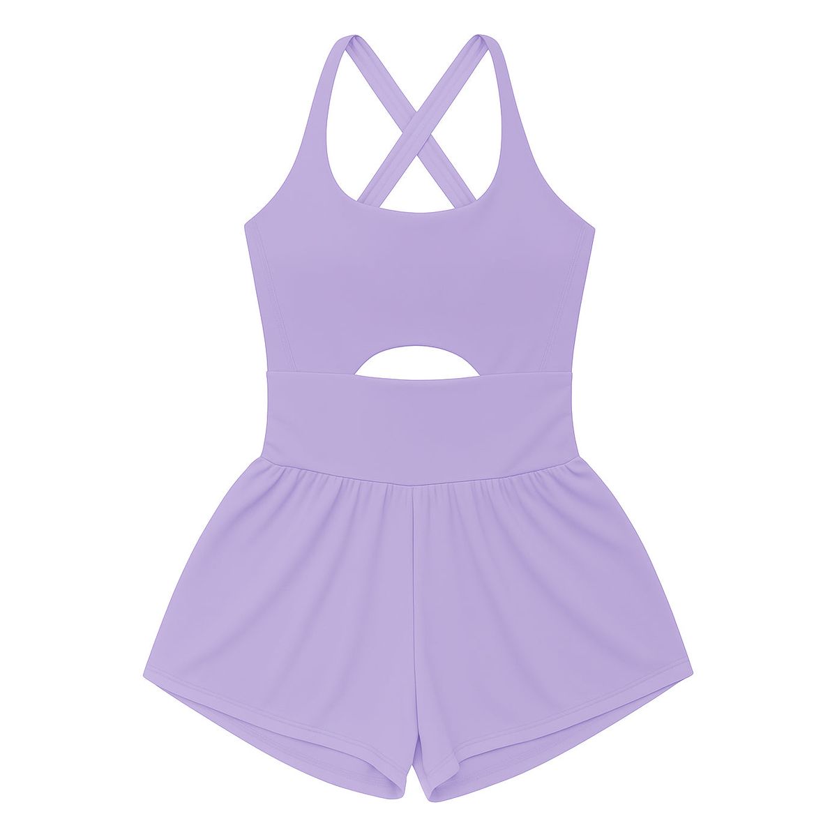 Belle Cher Purple Haddie Romper