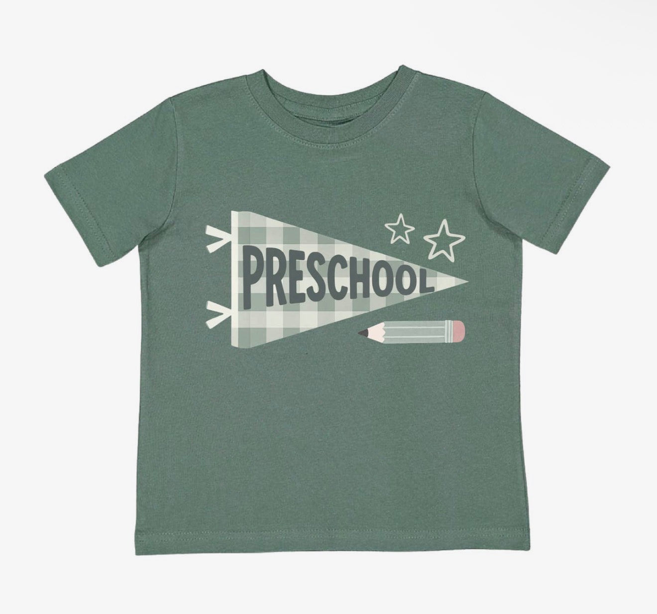 Sweet Wink Green Preschool Tee