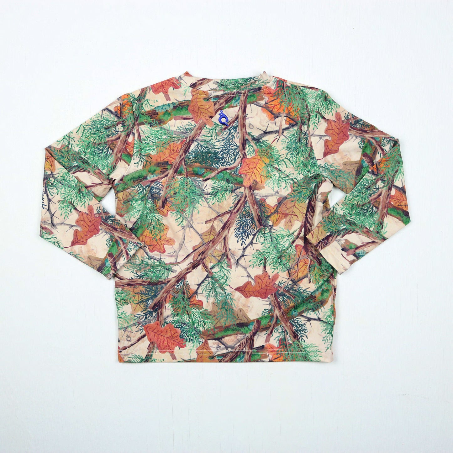 Blue Quail Hill Country Camo LS Performance Tee