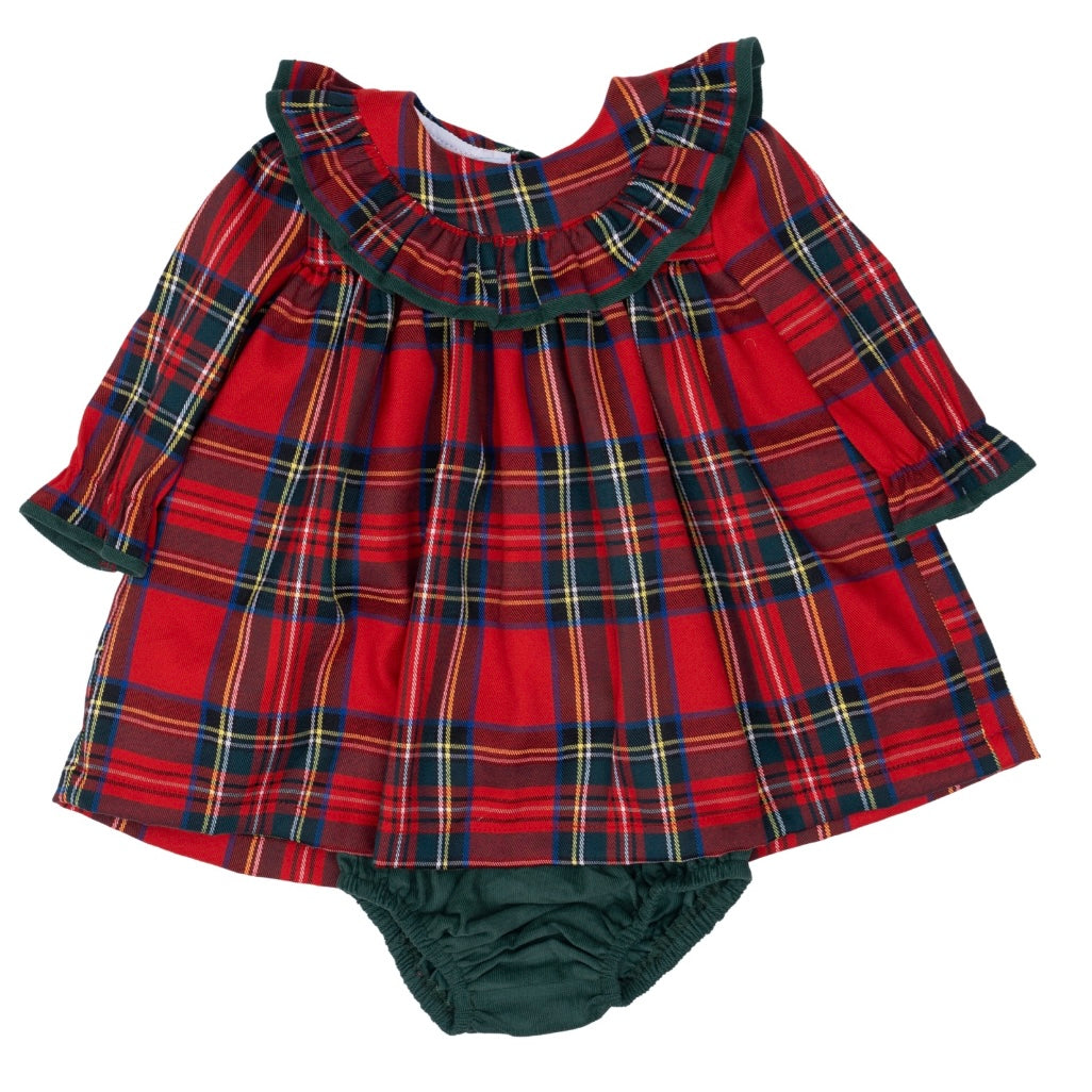 The Oaks Yuletide Tartan Bodysuit Dress