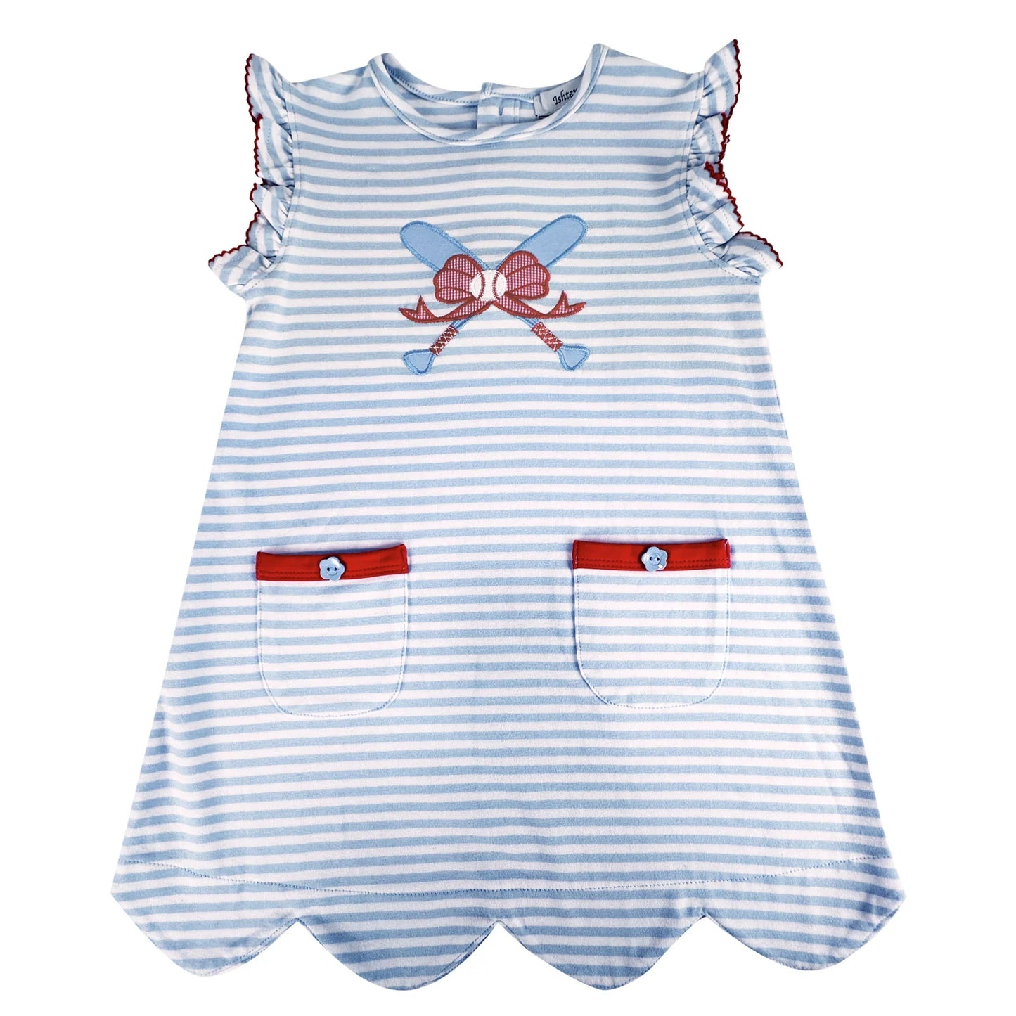 Ishtex Baseball A-Line Dress