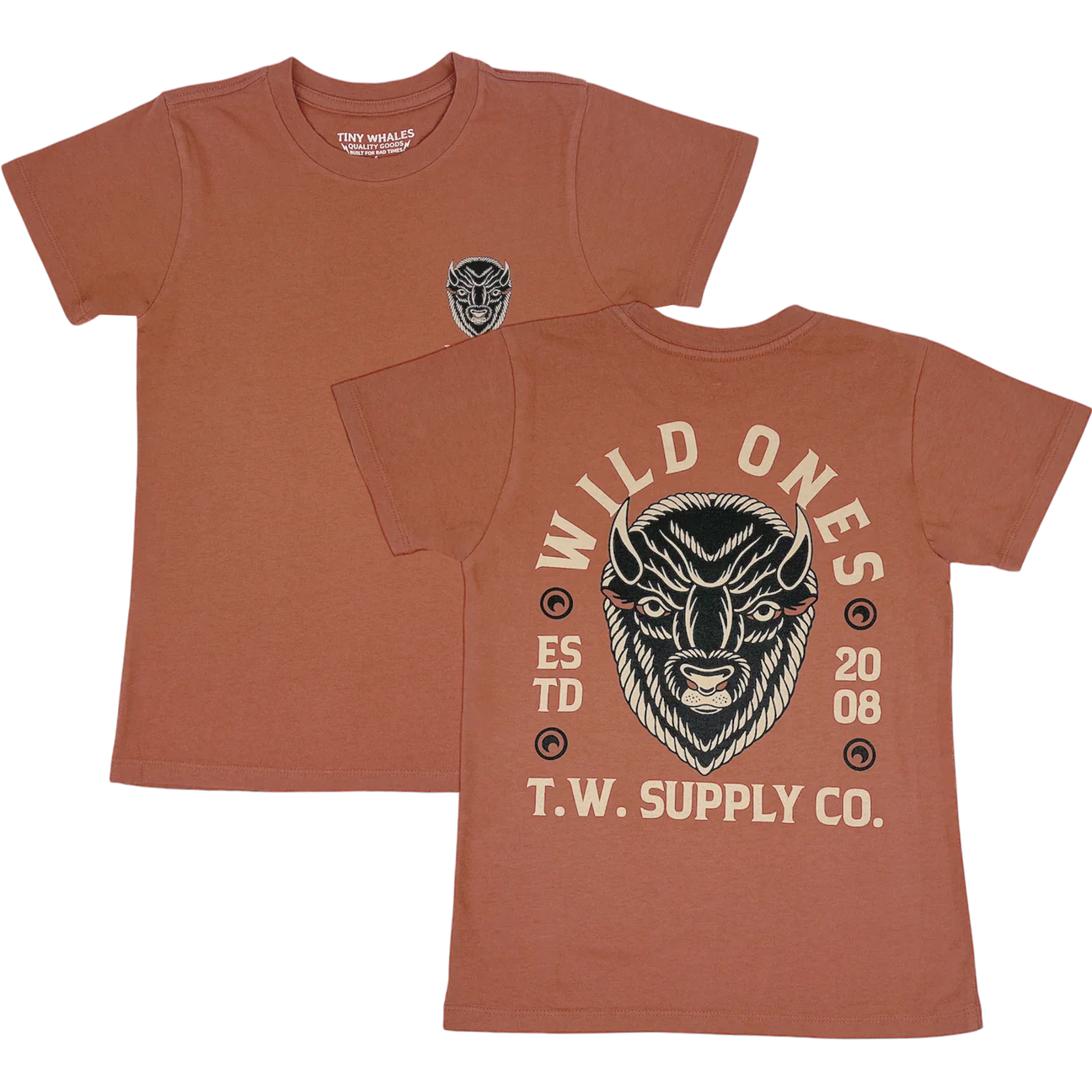 Tiny Whales Wild Ones Tee