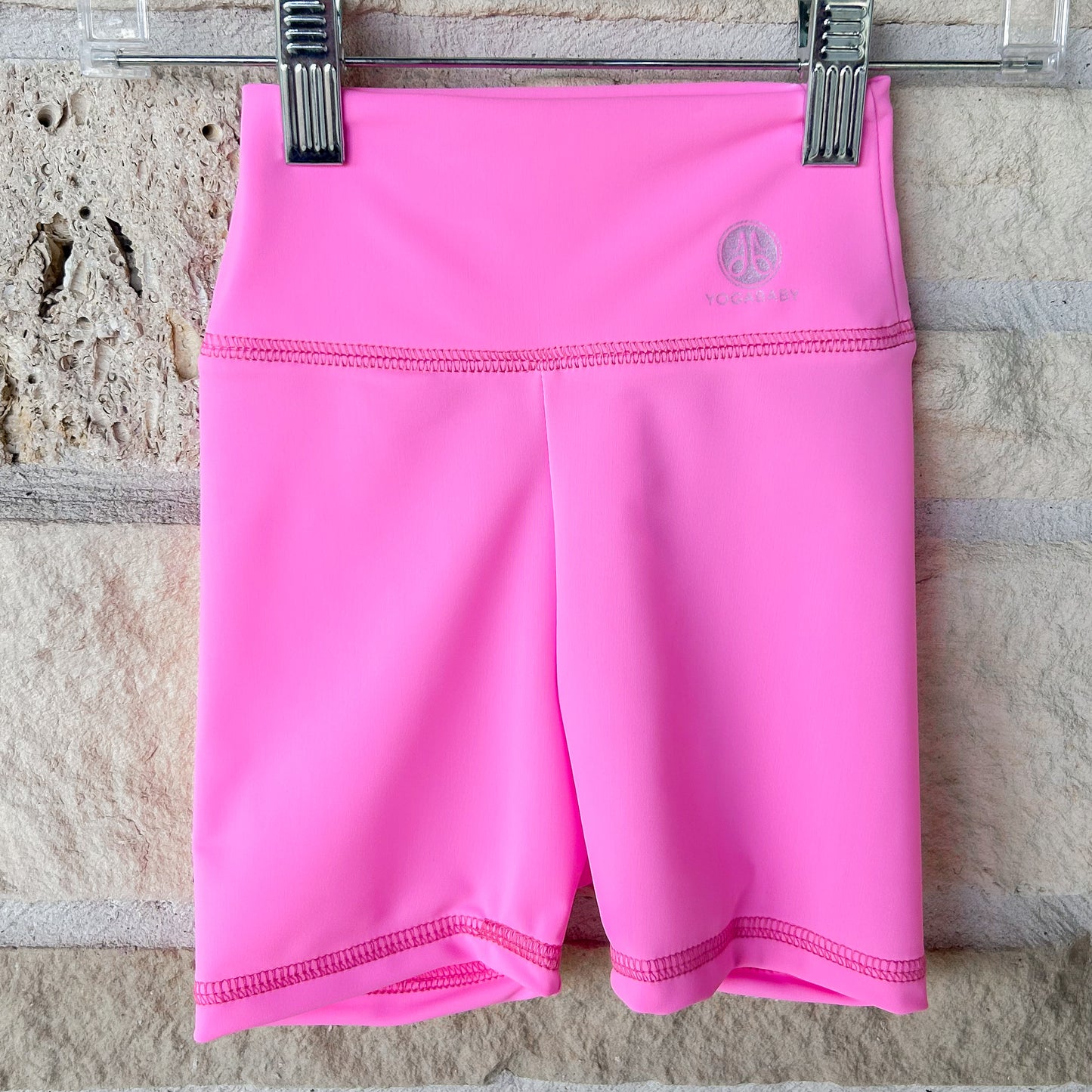 Yoga Baby Bubblegum Pink Biker Short