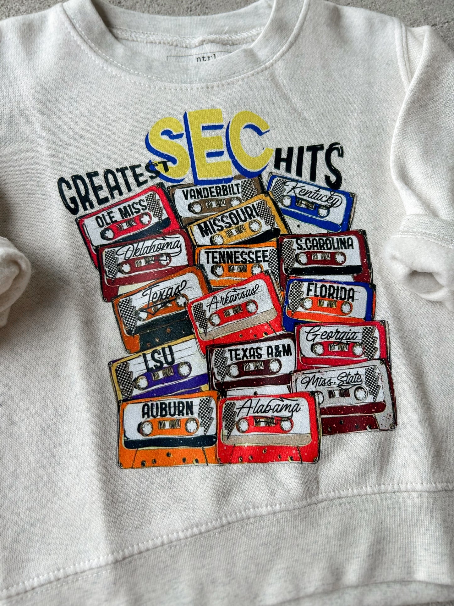 NTRL CO SEC Greatest Hits Crewneck