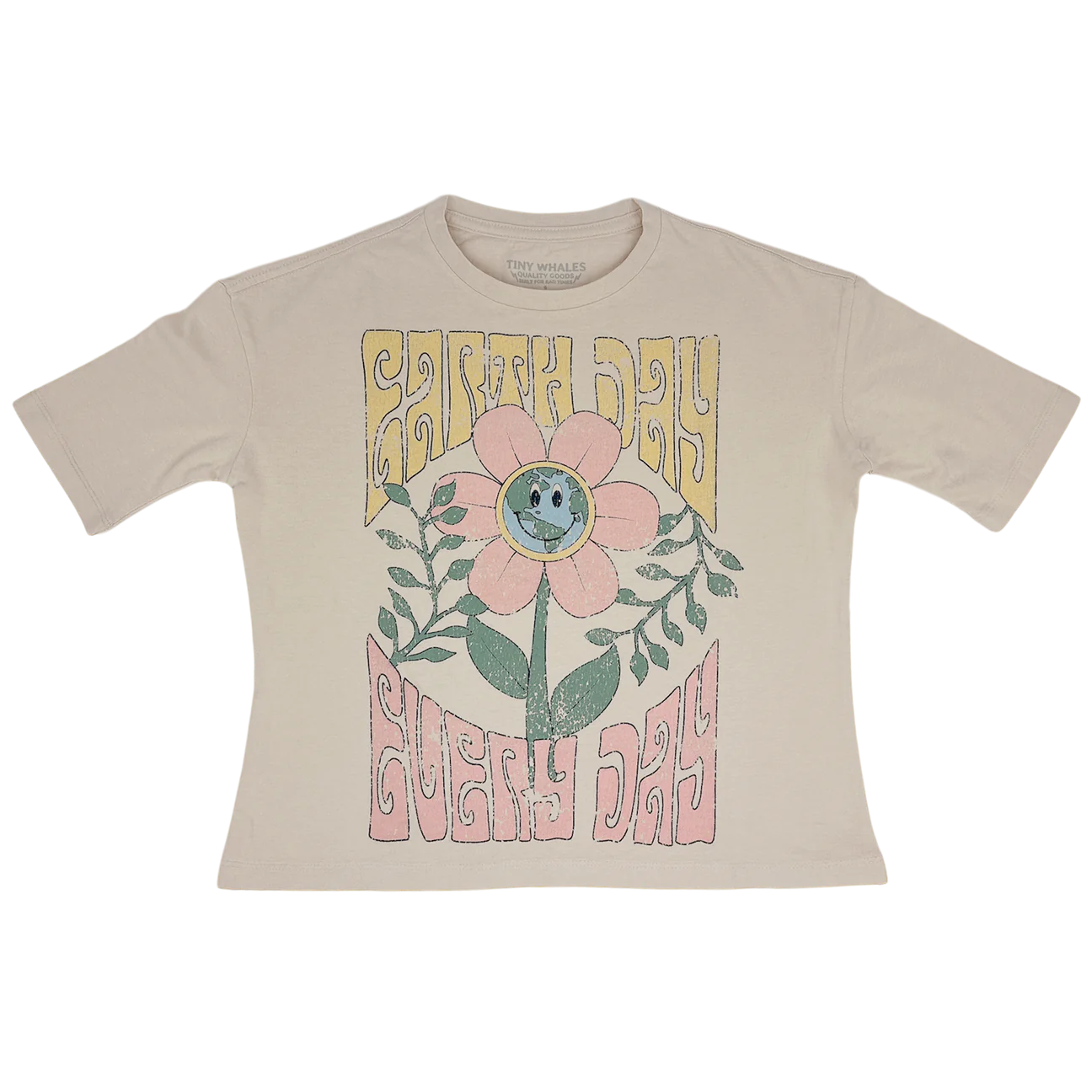 Tiny Whales Earth Day Super Tee