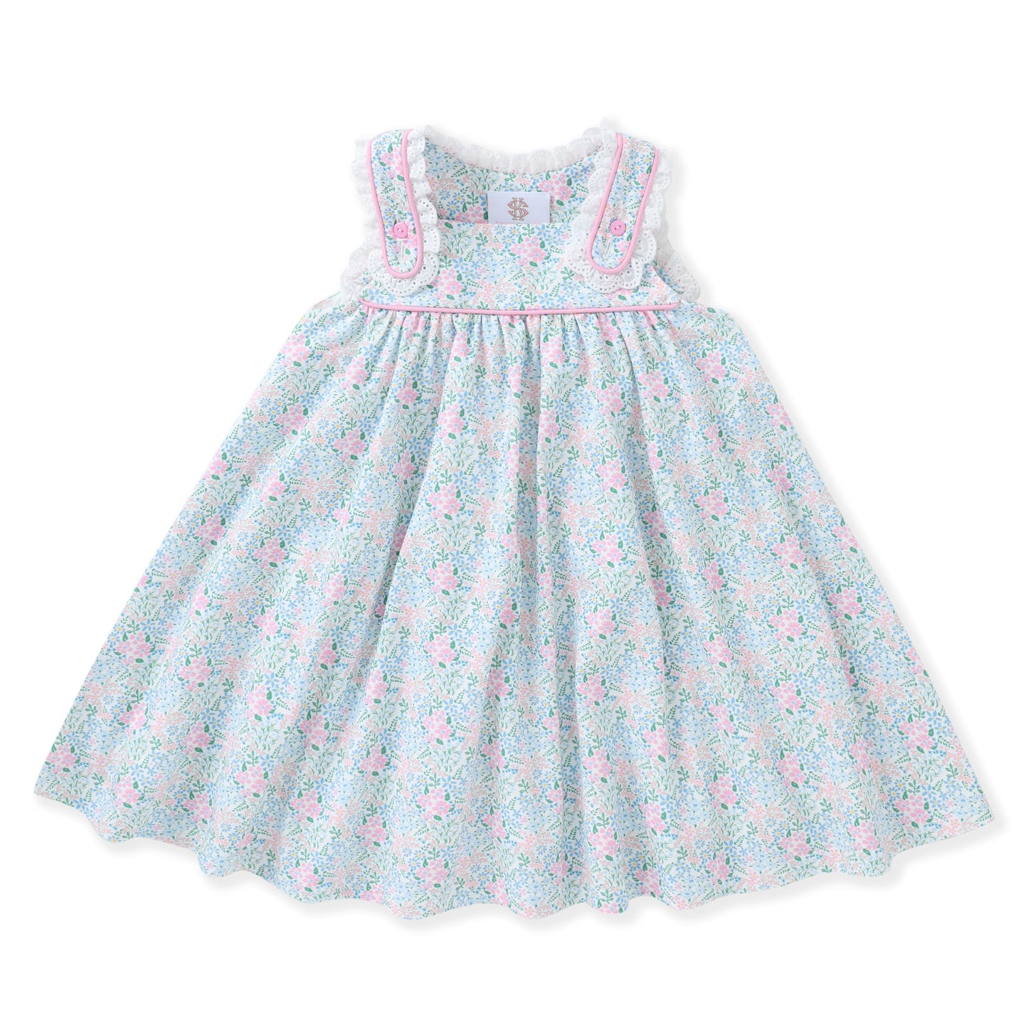 Swoon Baby Eyelet Ditsy Floral Dress