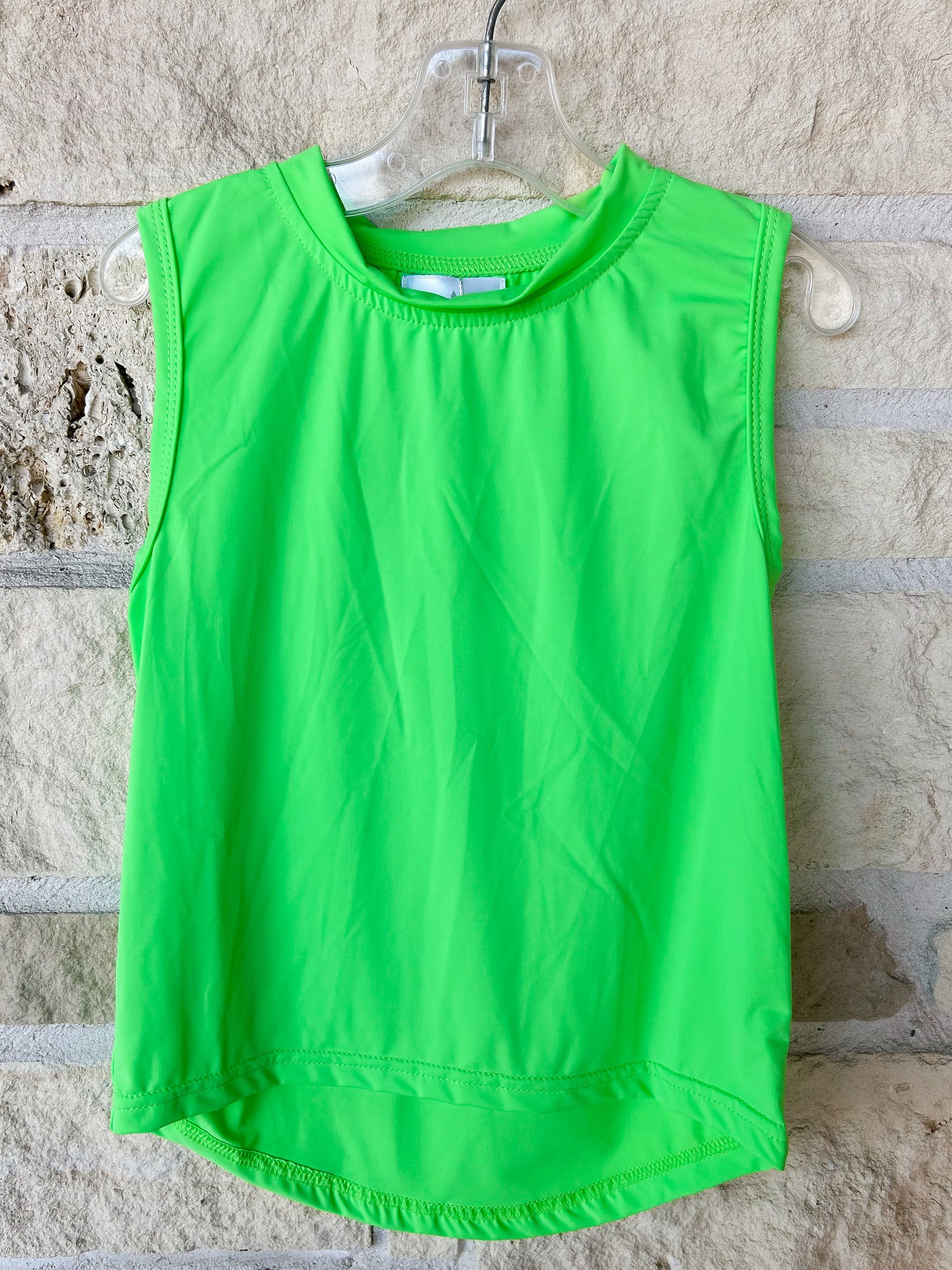 Belle Cher Neon Green Tank