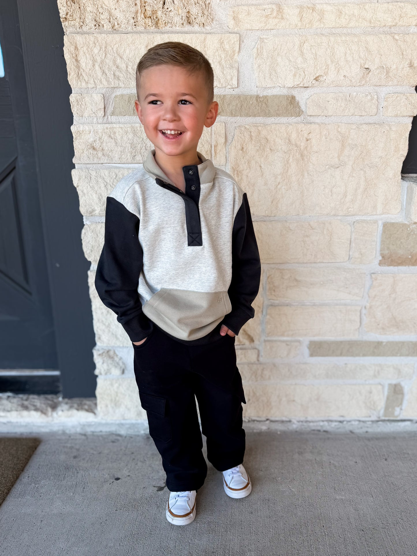 Little Bipsy Black Cargo Pant