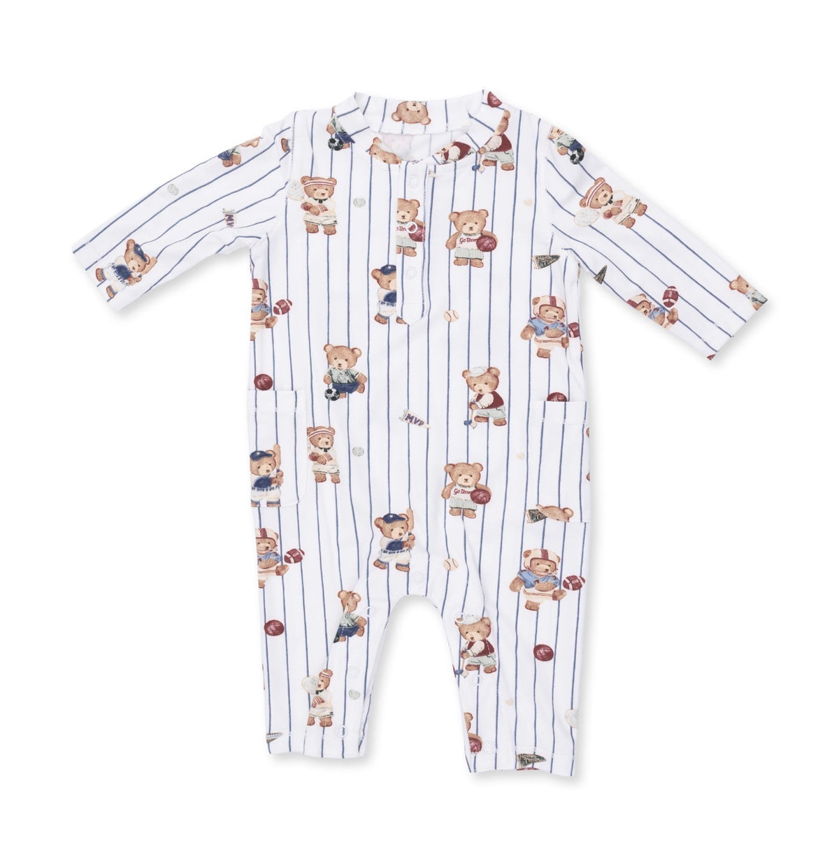 Angel Dear Bear Sports Romper
