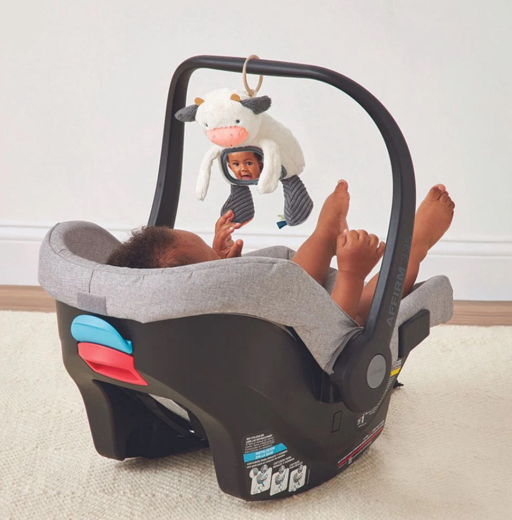 Itzy Ritzy Cow Sensory Mirror