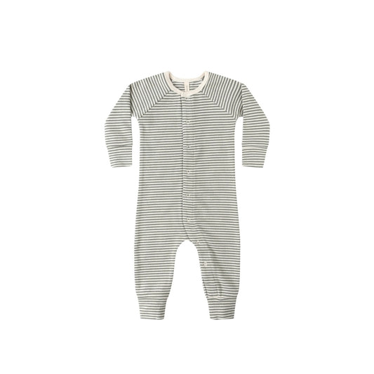 Quincy Mae Forest Stripe Long John