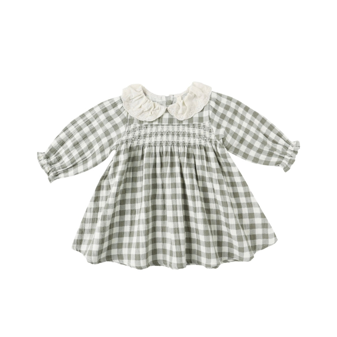 Quincy Mae Callie Forest Check Dress