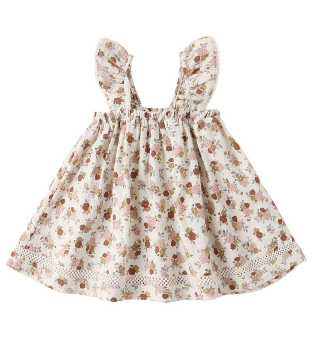 Quincy Mae Bloom Ruffle Tank Dress