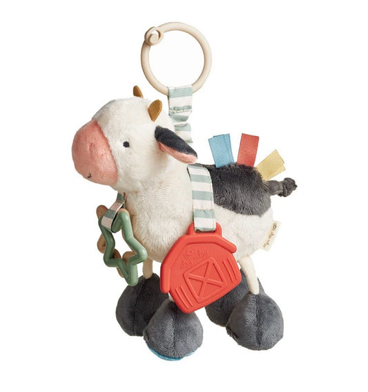 Itzy Ritzy Link & Love Cow Activity Toy