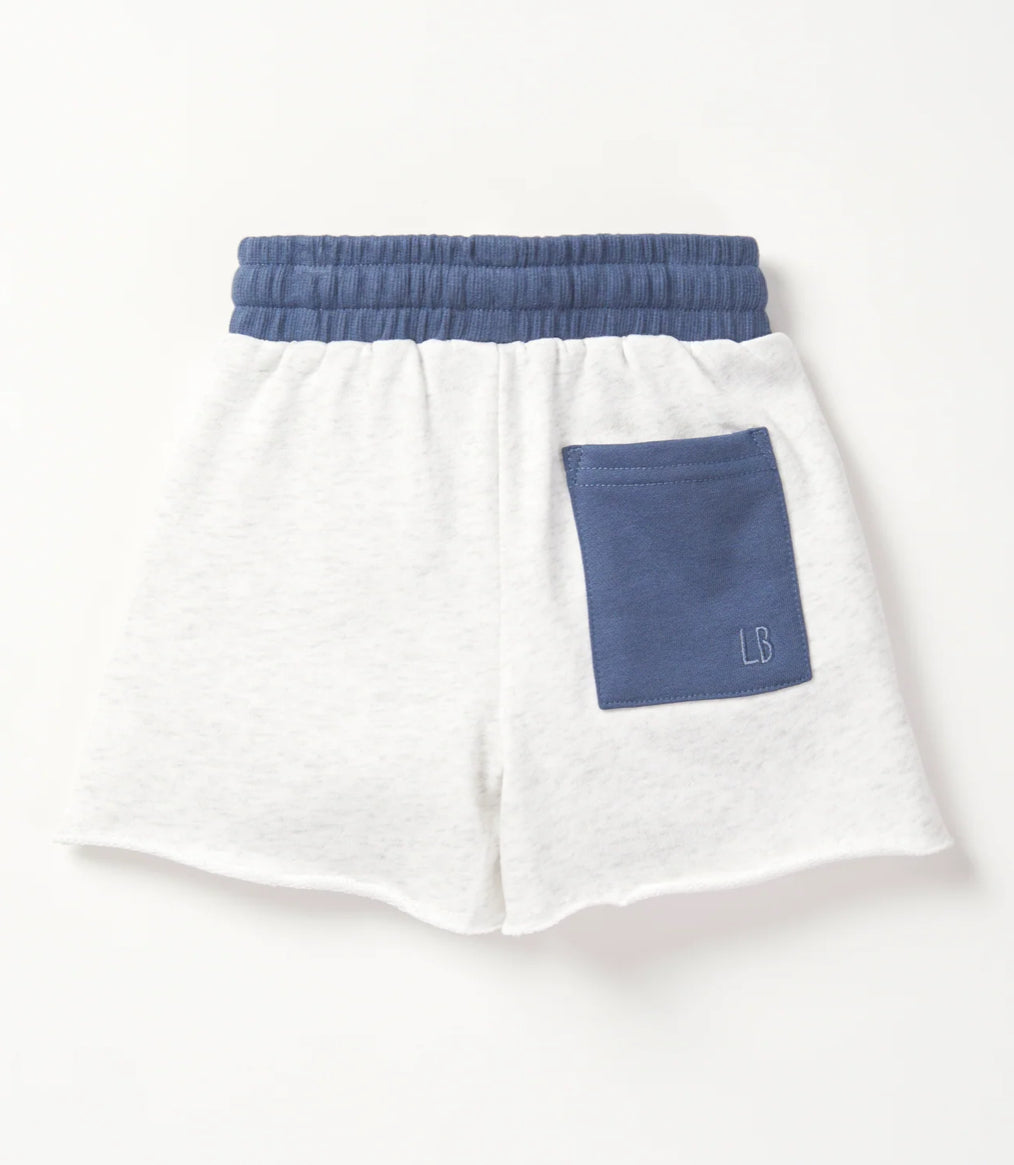 Little Bipsy USA Raw Edge Sweatshort