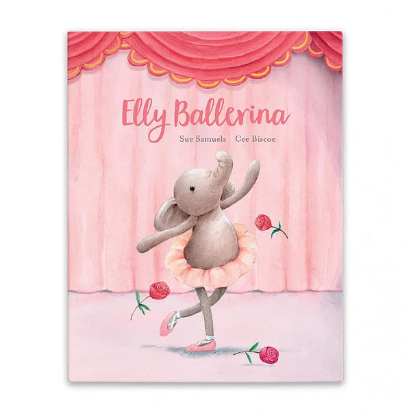 JellyCat "Elly Ballerina” Book