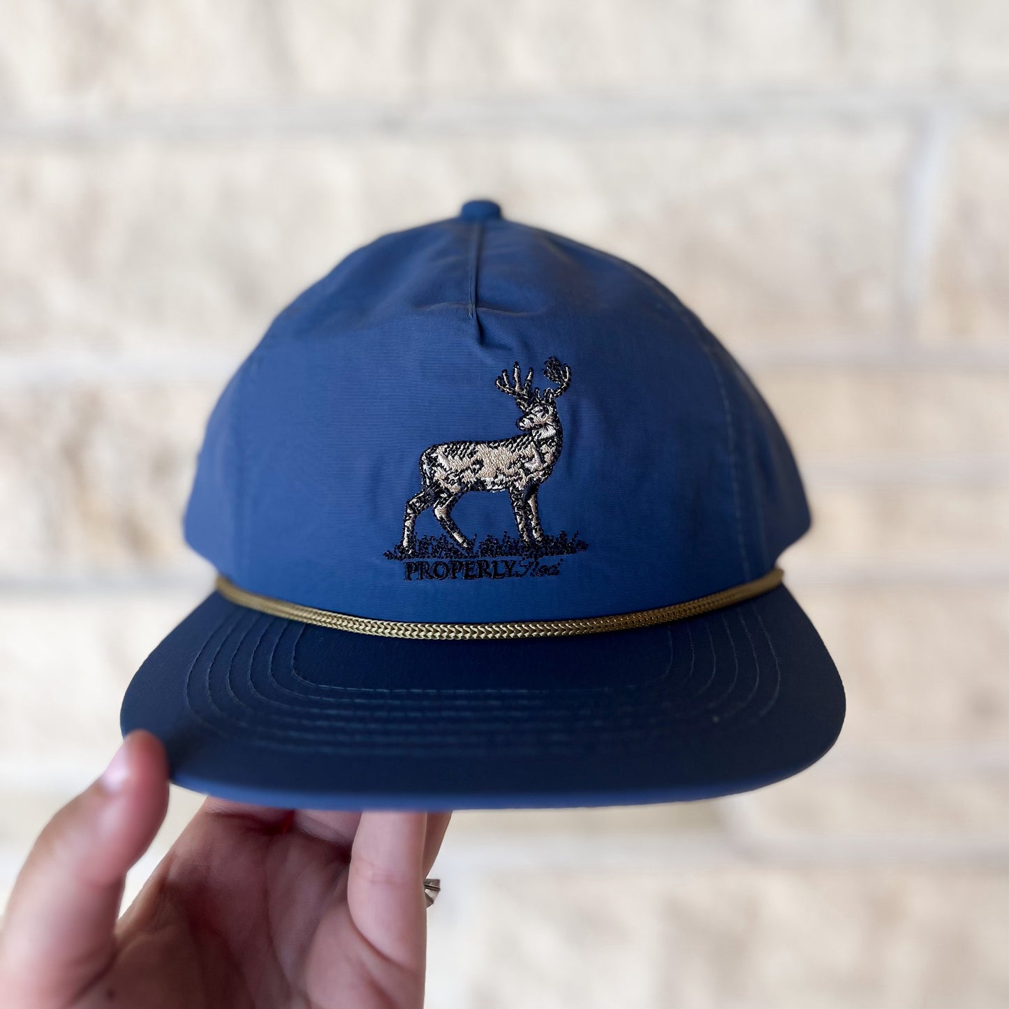 Properly Tied Whitetail Rope Hat
